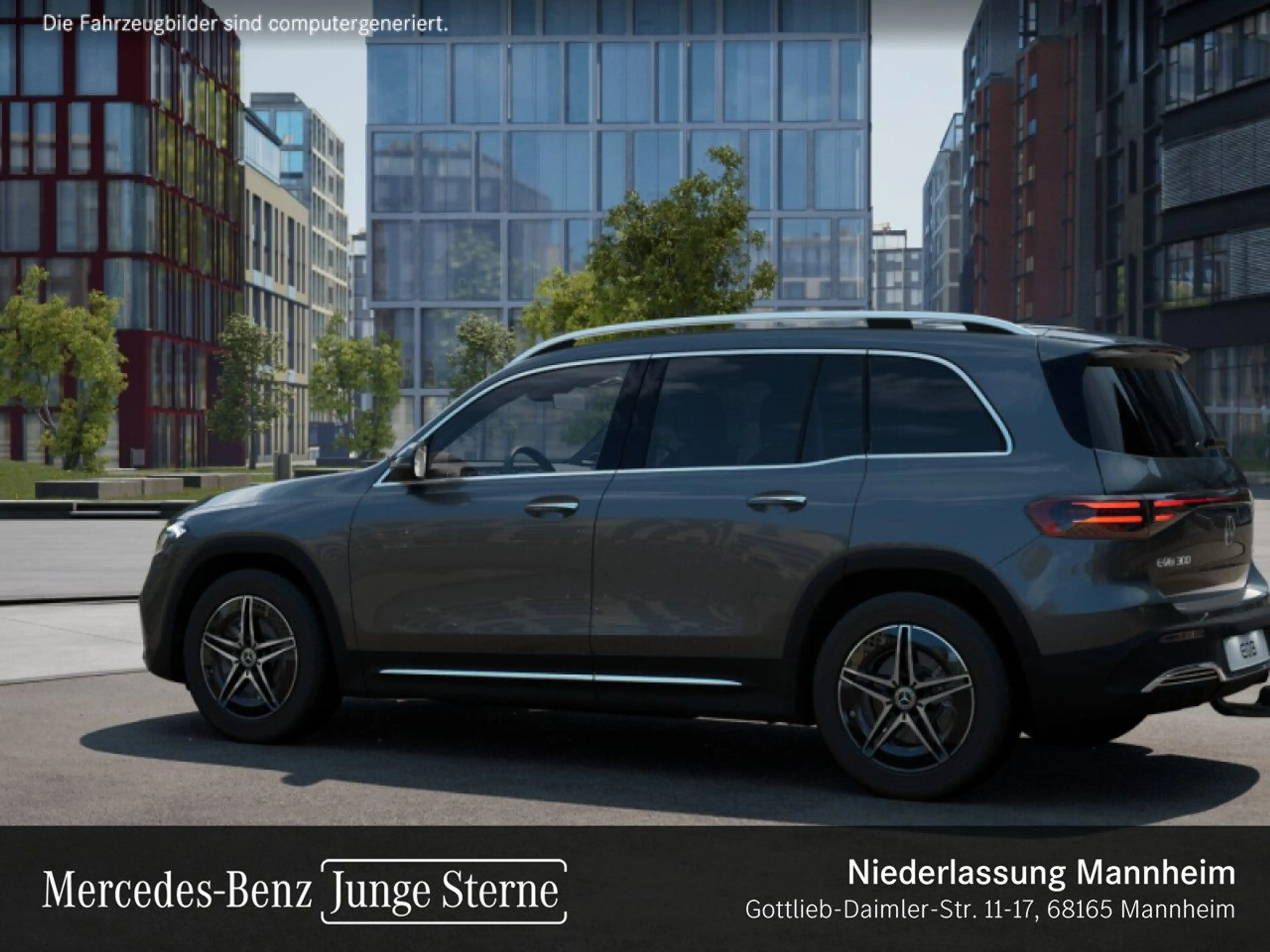 Mercedes-Benz EQB 300 4M AMG+PLUS-PAKET+AHK+PANO+KAMERA+KEYLESS — photo 15
