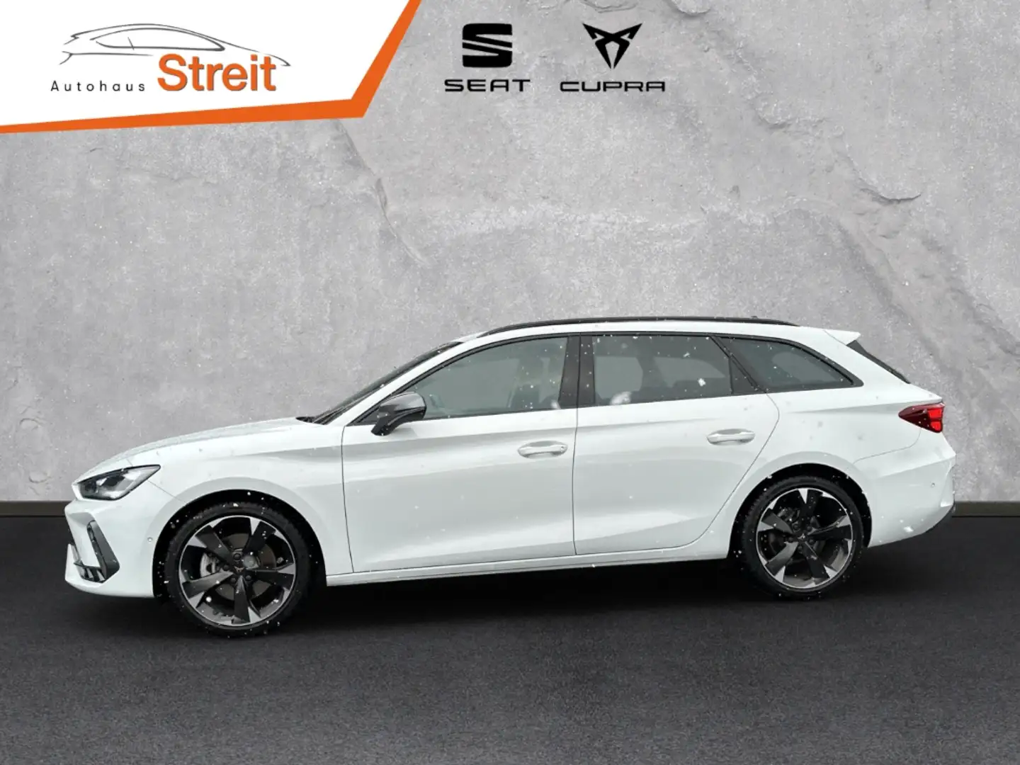 CUPRA Leon SPORTSTOURER 2,0 TDI 7-Gang DSG AHK GJR ACC RFK NA Weiß - 2