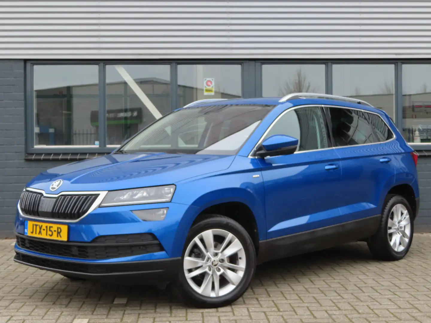 Skoda Karoq 1.5 TSI ACT Clever | stuurwiel verwarmd | verwarmb Blau - 1
