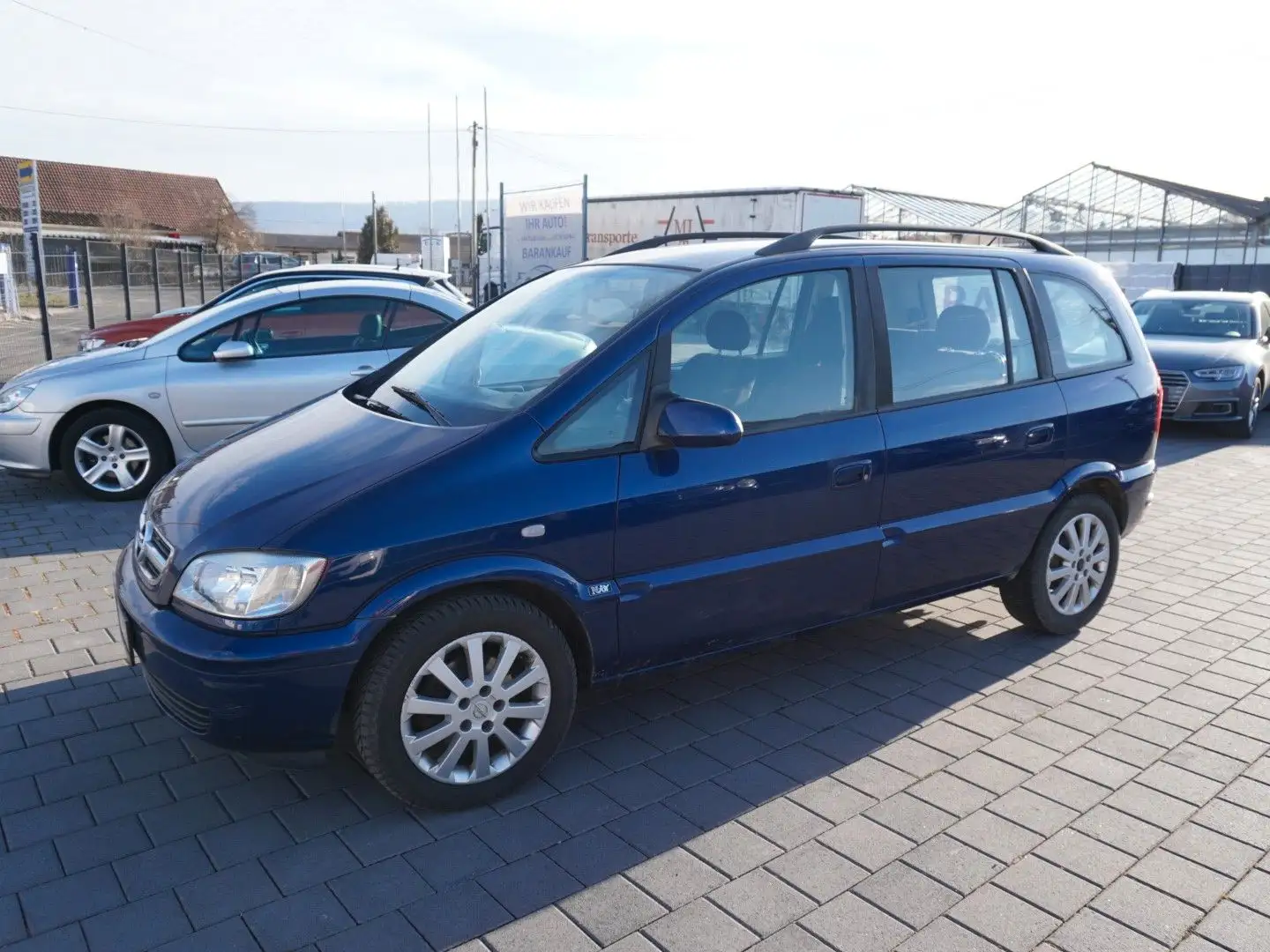 Opel Zafira A Njoy mit Style-Paket *Klimaautom.*AHK*+ Синій - 2