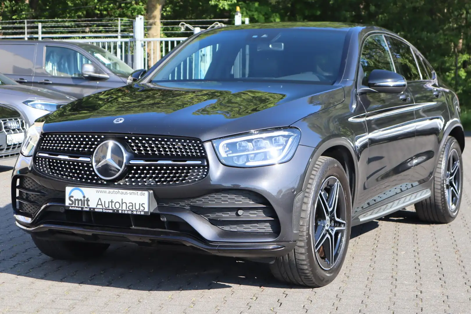 Mercedes-Benz GLC 220 GLC 220d Cp. 4M AMG Night/ Ambiente/Trittbretter Grau - 1