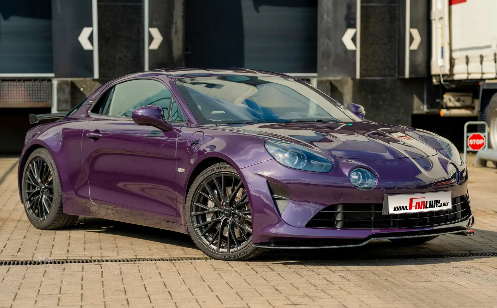 Alpine A110 A110 S Heritage Tulipe Noire (52/110) Фіолетовий - 2