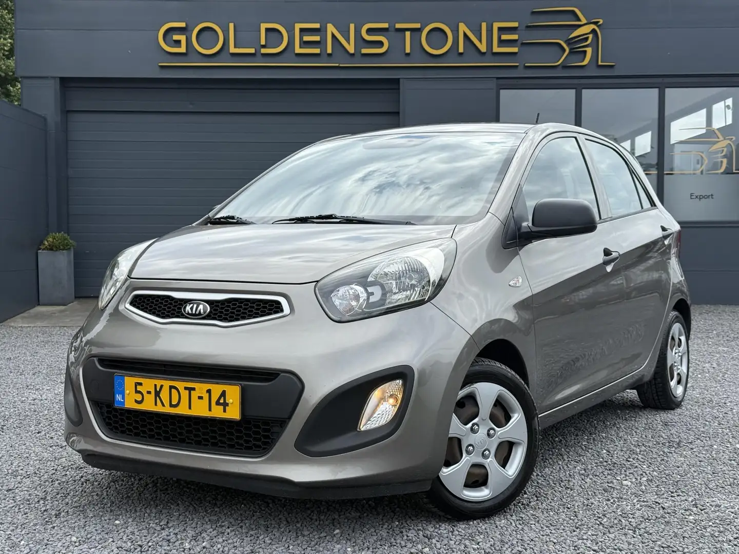 Kia Picanto 1.0 CVVT ISG 2e Eigenaar,N.A.P,Pdc,5 Deurs,Winig K Gris - 1