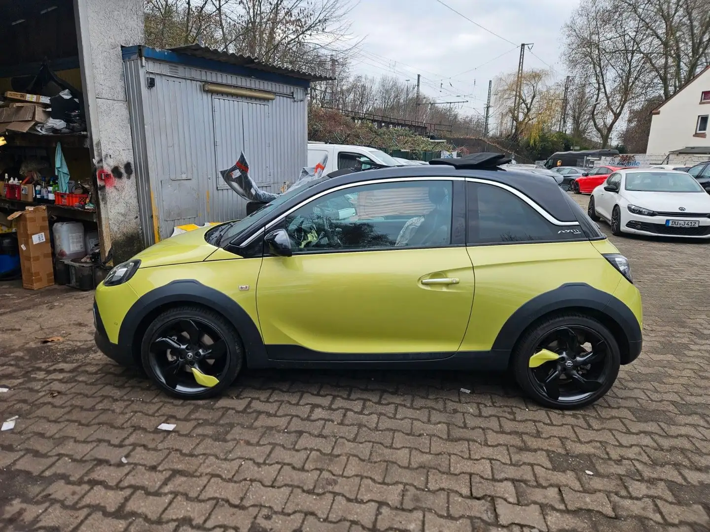 Opel Adam OPEN AIR 1.0  ecoFLEX 85kW Start/S Grün - 2