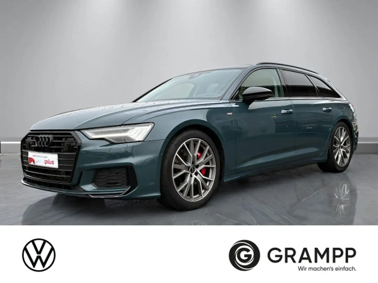 Audi A6 sport 55 TFSI e quattro S-tronic +AHK+ Grün - 1