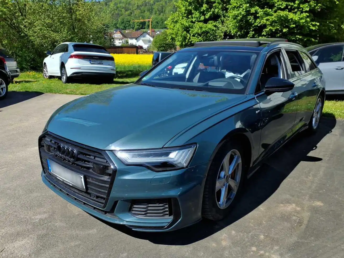 Audi A6 sport 55 TFSI e quattro S-tronic +AHK+ Grün - 2