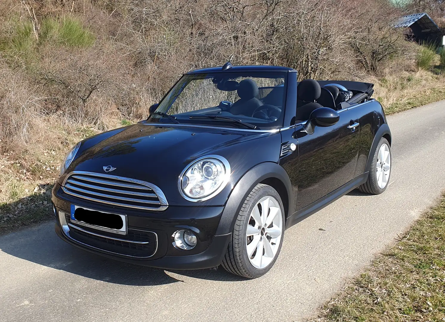 MINI Cooper Cabrio Чорний - 1
