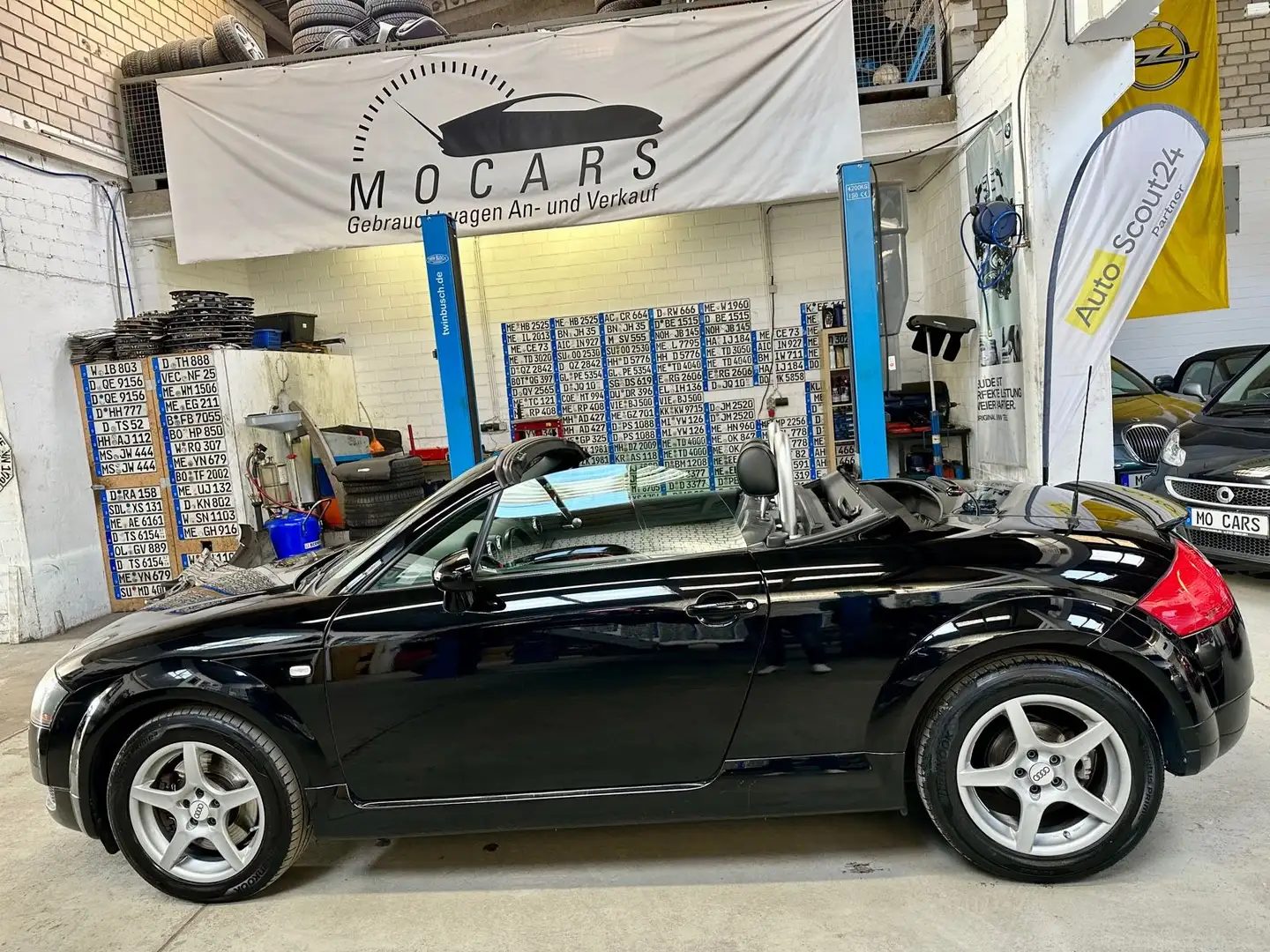 Audi TT Coupe/Roadster 1.8 T Roadster * Vollleder* Schwarz - 2