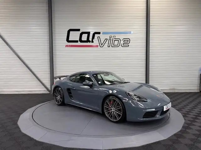 Porsche 718 CAYMAN S 2.5i 350 ch - PACK CHRONO - PSE - PDLS - PASM - JANTES TURBO 20 - GARANTIE 12 MOIS
