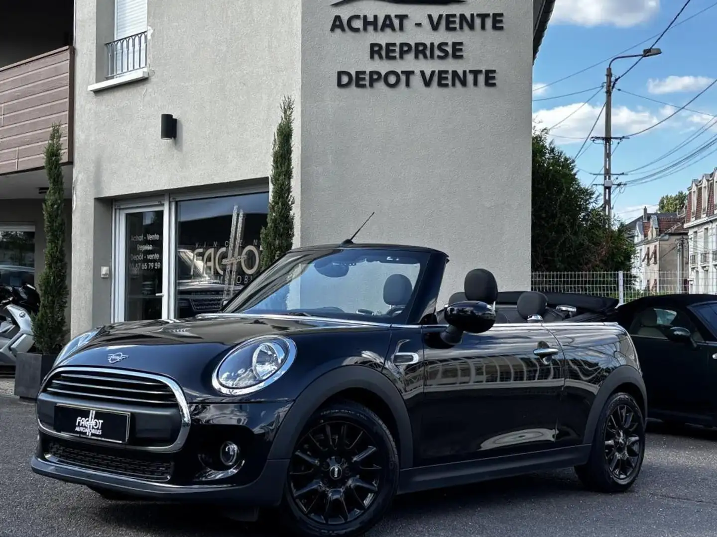 MINI One Cabrio ONE Cabriolet 1.5i - 102 Ch - PHASE 2 Noir - 2