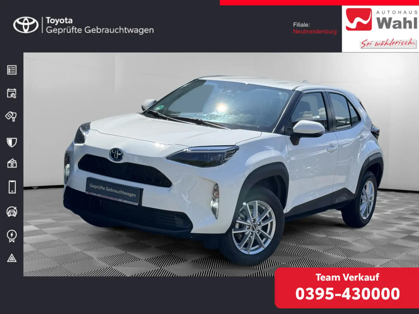 Toyota Yaris Cross 1.5 Hybrid FWD Business Edition Weiß - 1