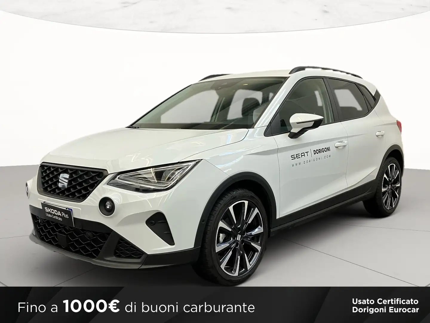 SEAT Arona 1.0 ecotsi black edition 95cv Bianco - 1