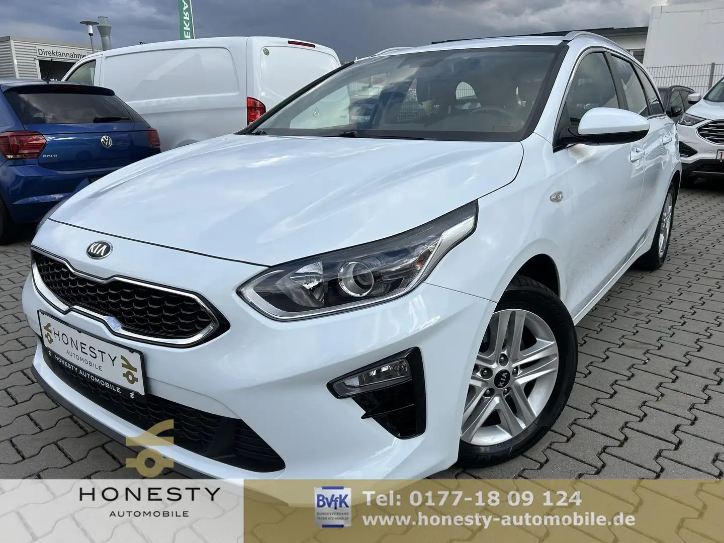 Kia Ceed SW / cee'd SW Sportswagon 1.6 CRDi Mild Hybrid Vision*ESP*SPU... Weiß - 1