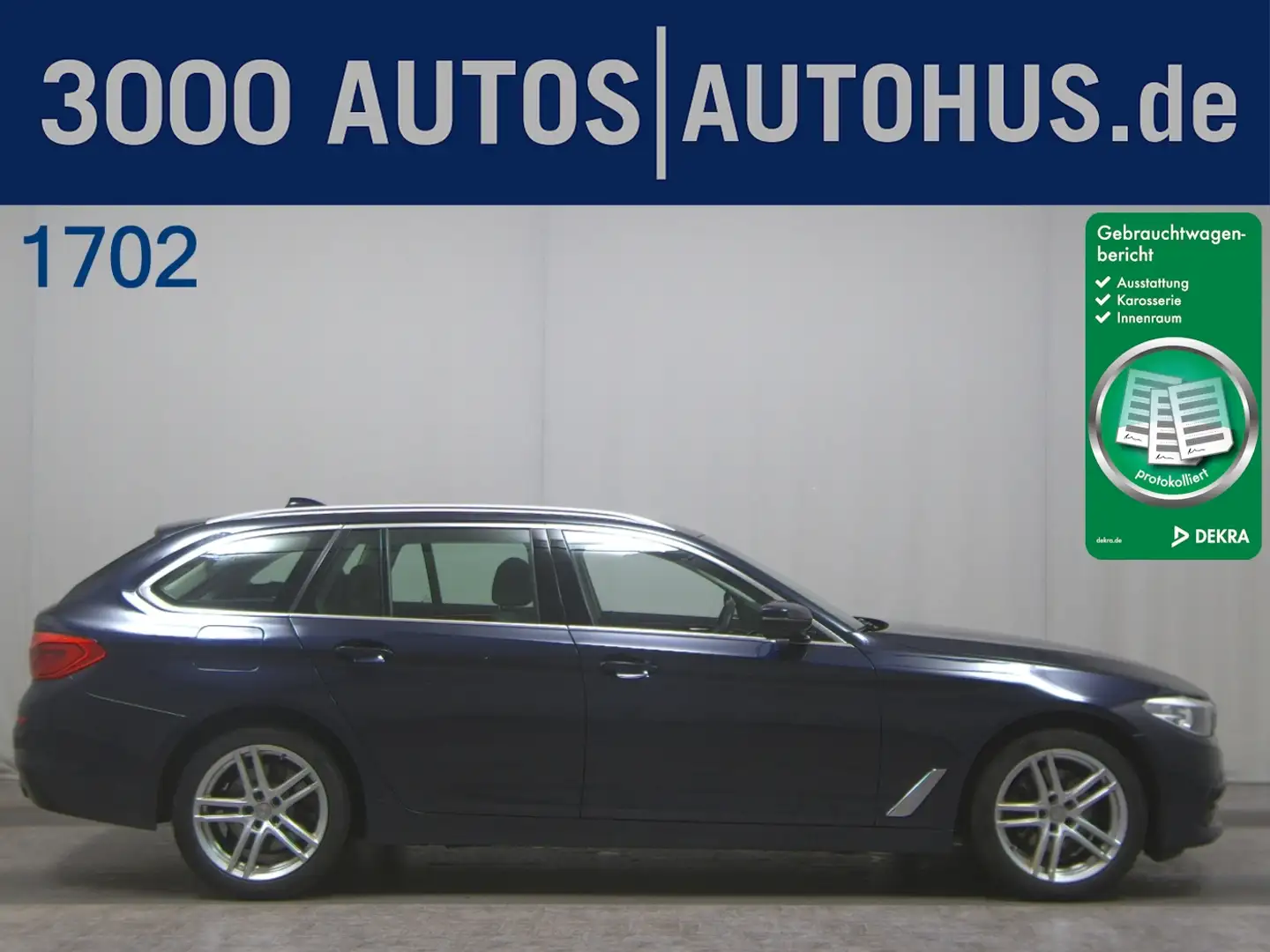 BMW 520 dA Touring Sport-Line Navi LED LC prof. HiFi Blau - 1