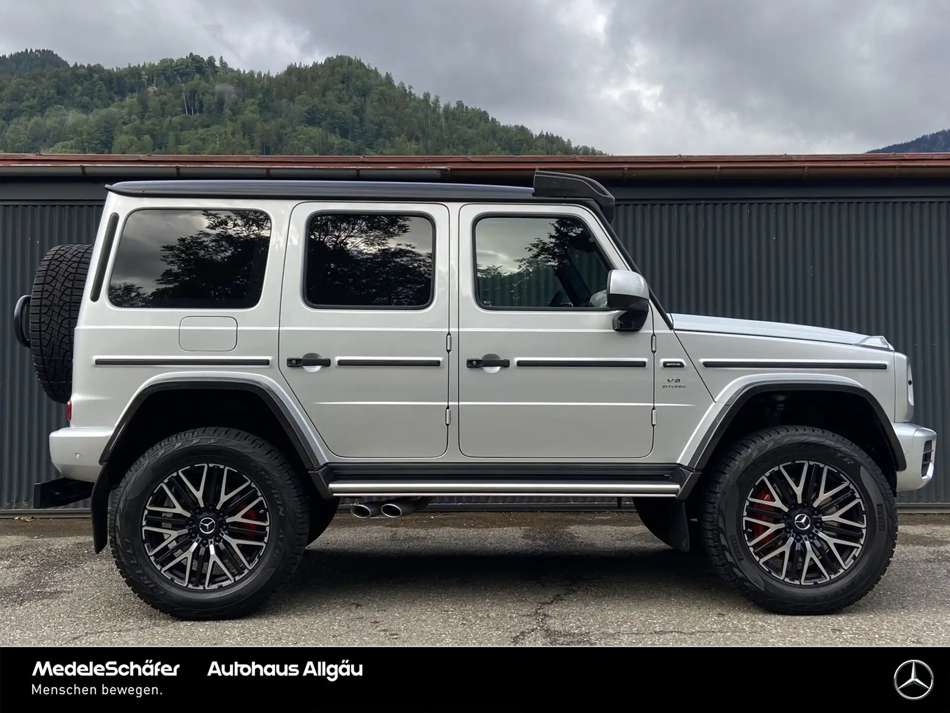 벤츠 G-Class G 63 AMG 2022 은색 사진 4