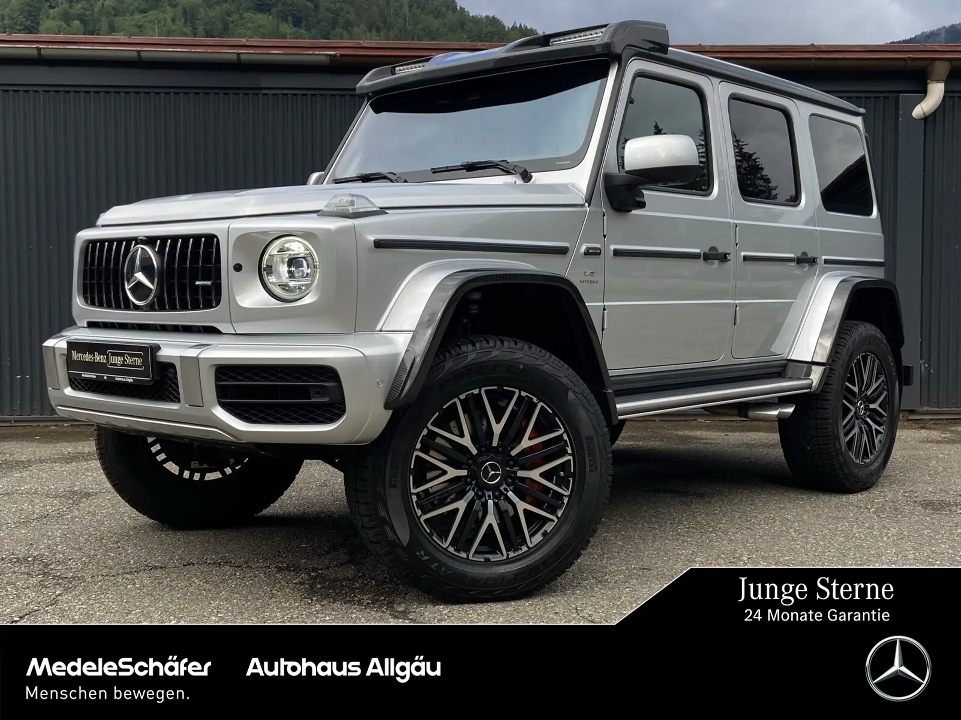 벤츠 G-Class G 63 AMG 2022 은색 사진 1