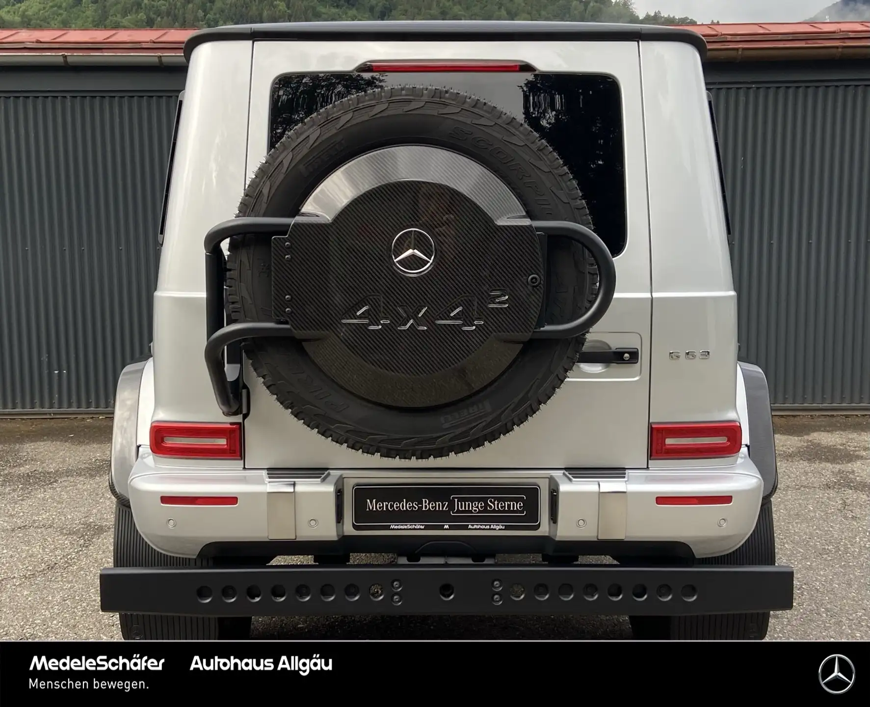 벤츠 G-Class G 63 AMG 2022 은색 사진 6