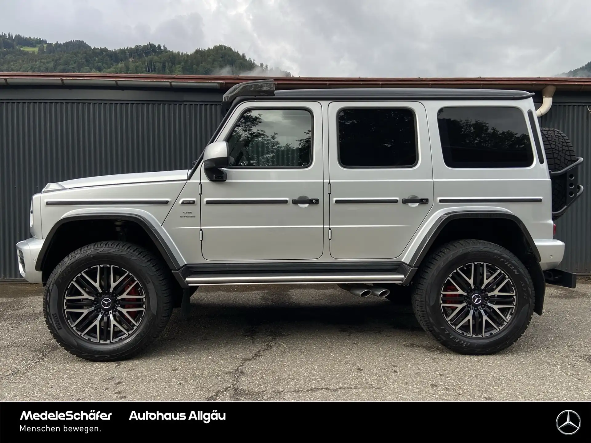 벤츠 G-Class G 63 AMG 2022 은색 사진 8