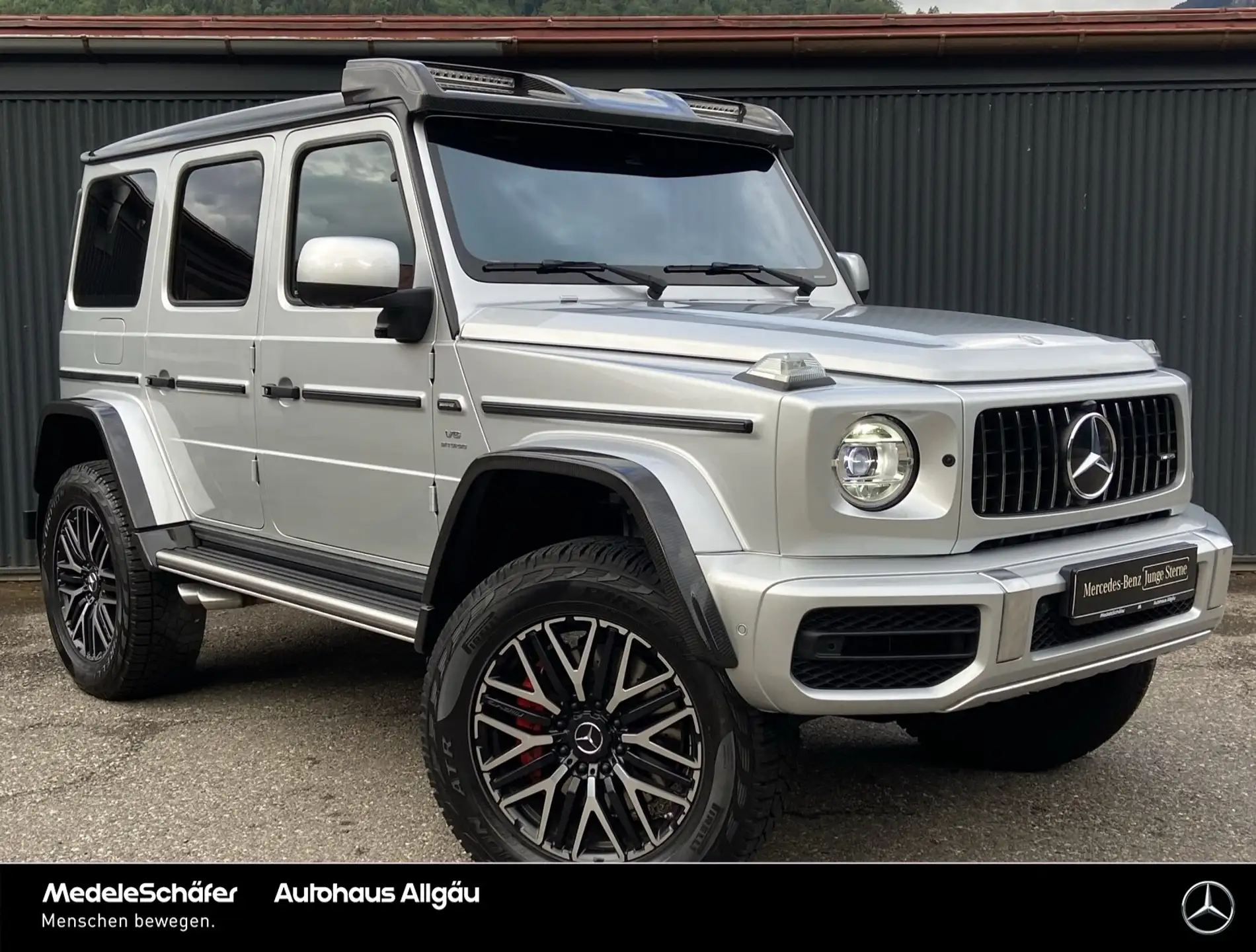 벤츠 G-Class G 63 AMG 2022 은색 사진 3