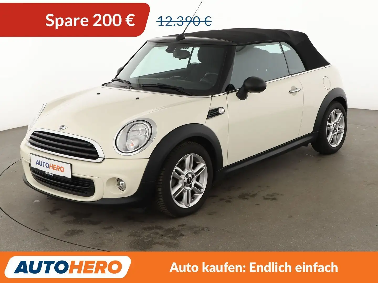 MINI One Cabrio One *NAVI*TEMPO*PDC*KLIMA*GARANTIE* Weiß - 1