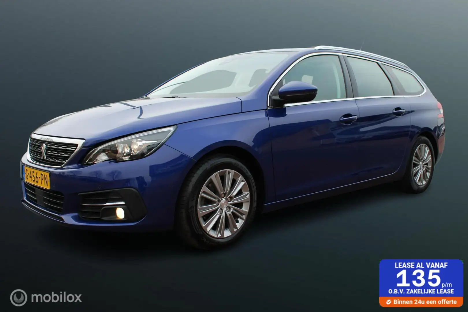 Peugeot 308 SW 1.2 PureTech Allure 130 PK, Trekhaak, Pano, Pdc Blauw - 1