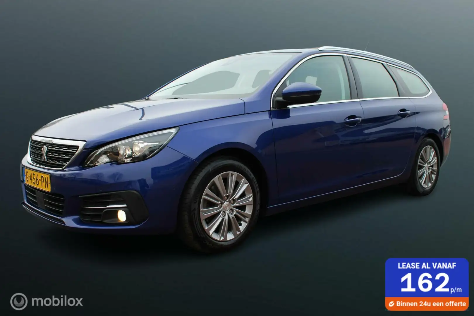 Peugeot 308 SW 1.2 PureTech Allure 130 PK, Pano, Pdc voor/acht Blauw - 1