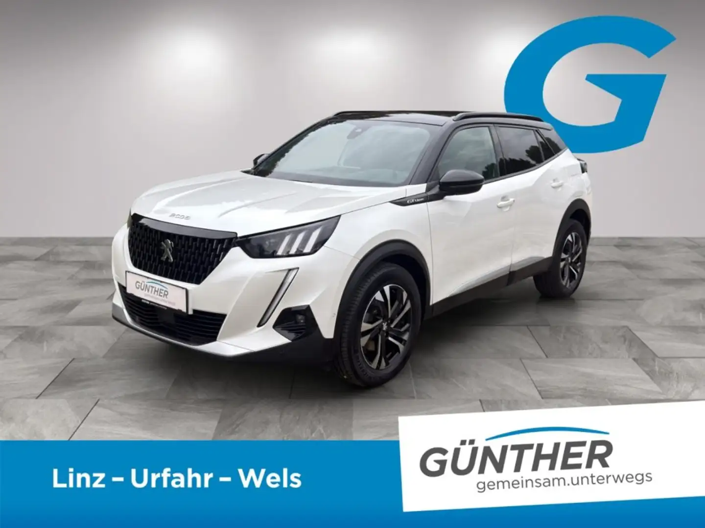 Peugeot 2008 GT-Line 1.5 BHDI Weiß - 1