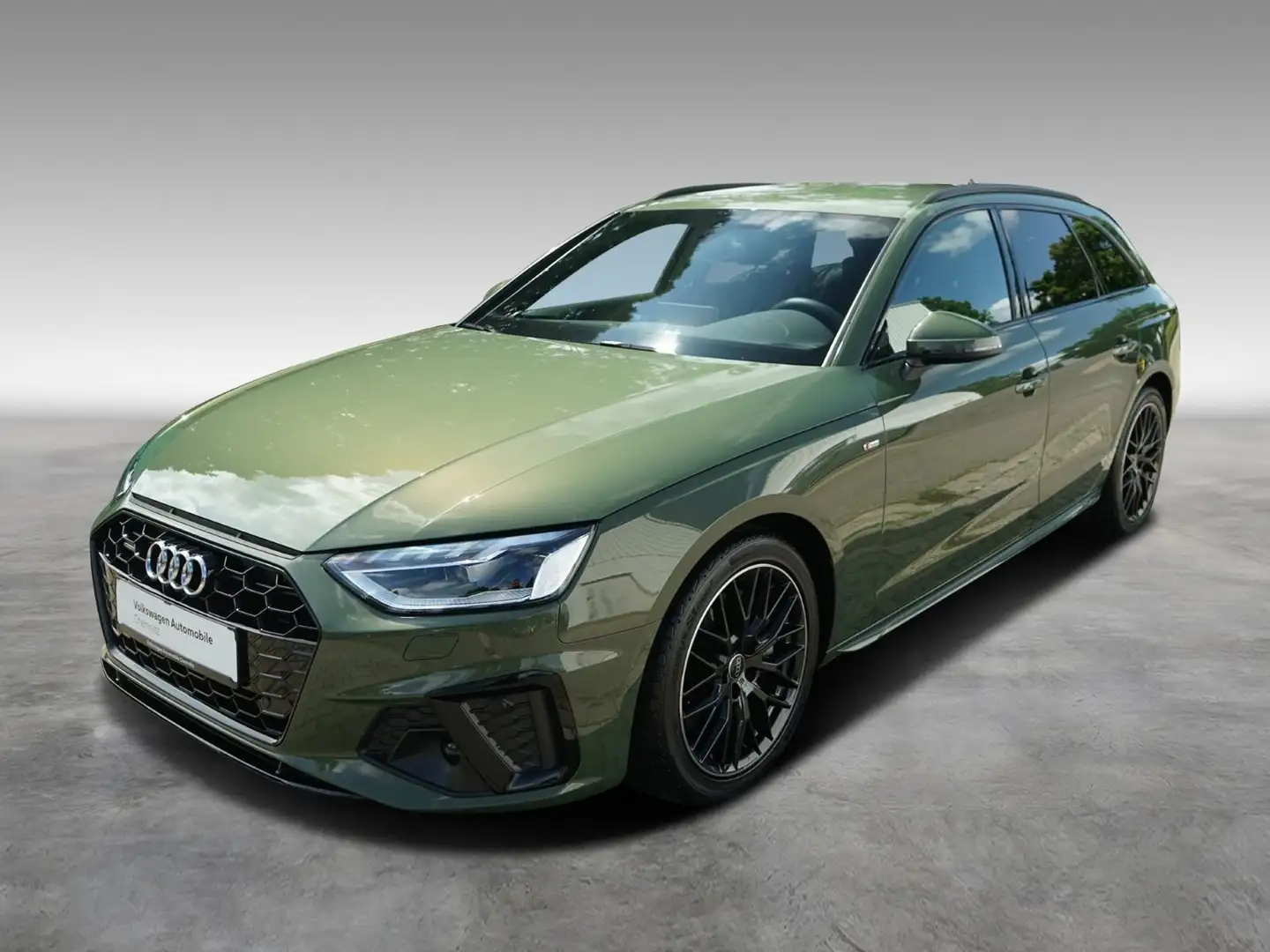 Audi A4 quattro 40 TDI S line Matrix LED Grün - 2