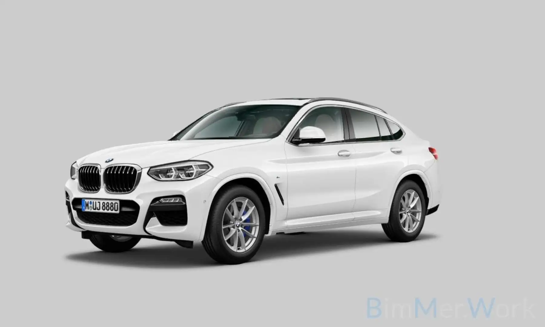 BMW X4 xD30d M Sport Kamera Panoram HUD DAB HiFi AHK Weiß - 1