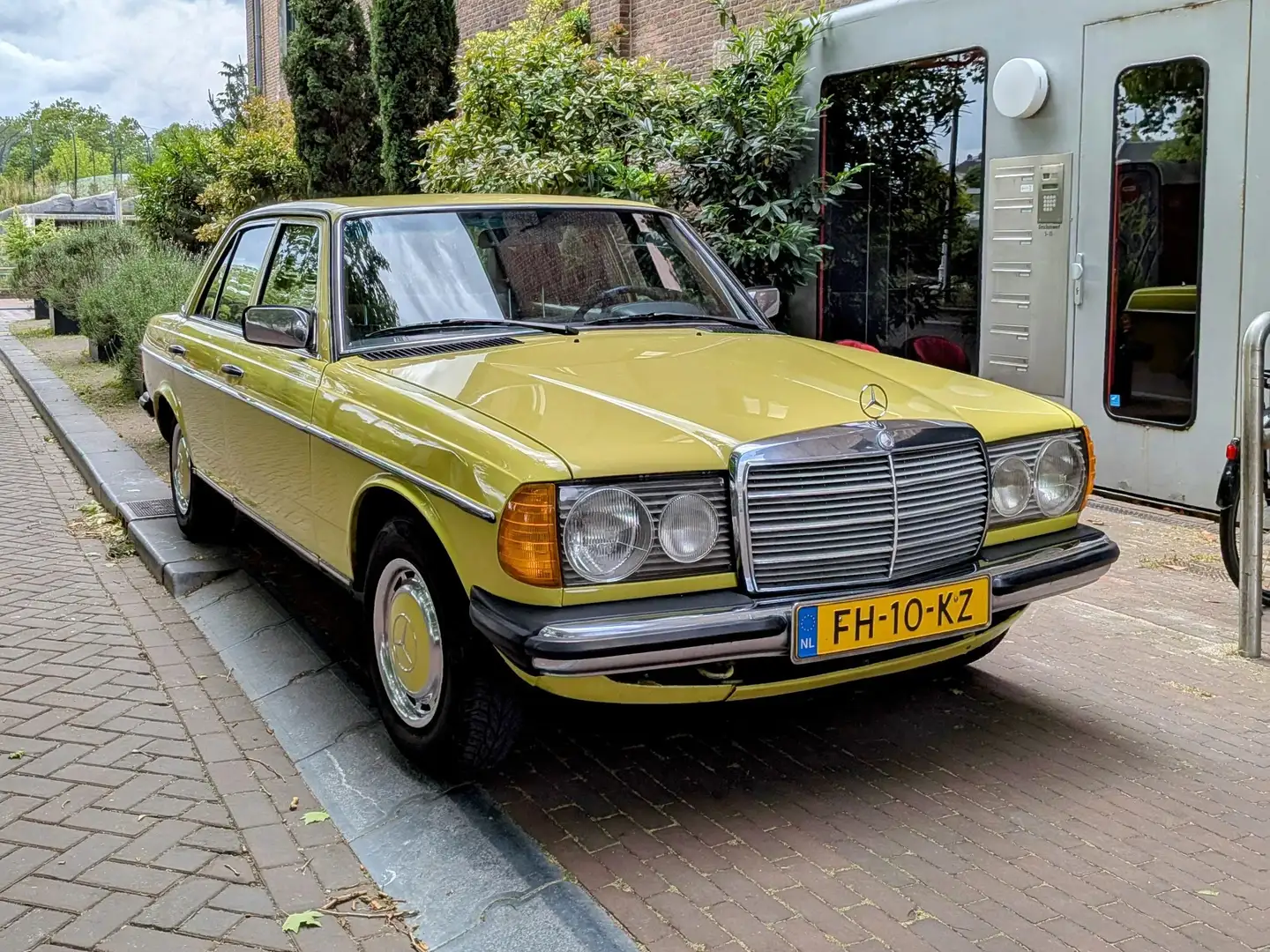 Mercedes-Benz 200 W123 Galben - 1