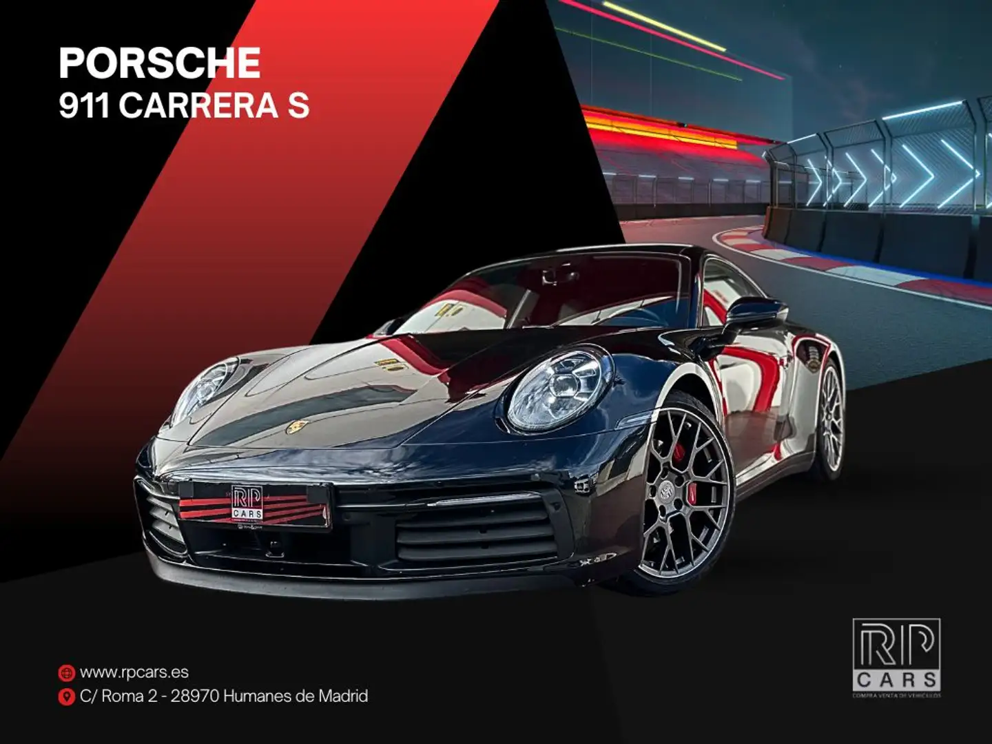 Porsche 992 Carrera S Coupé PDK Negru - 1