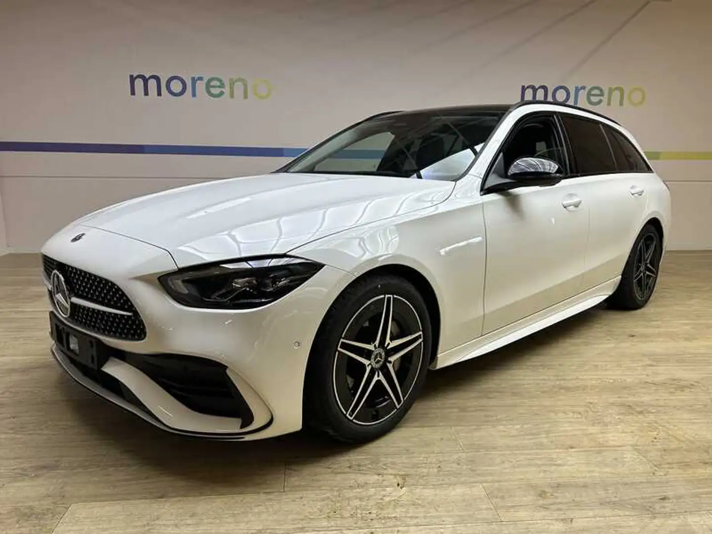 Mercedes-Benz C 200 SW 200 d mhev AMG Line Premium Auto Bianco - 1