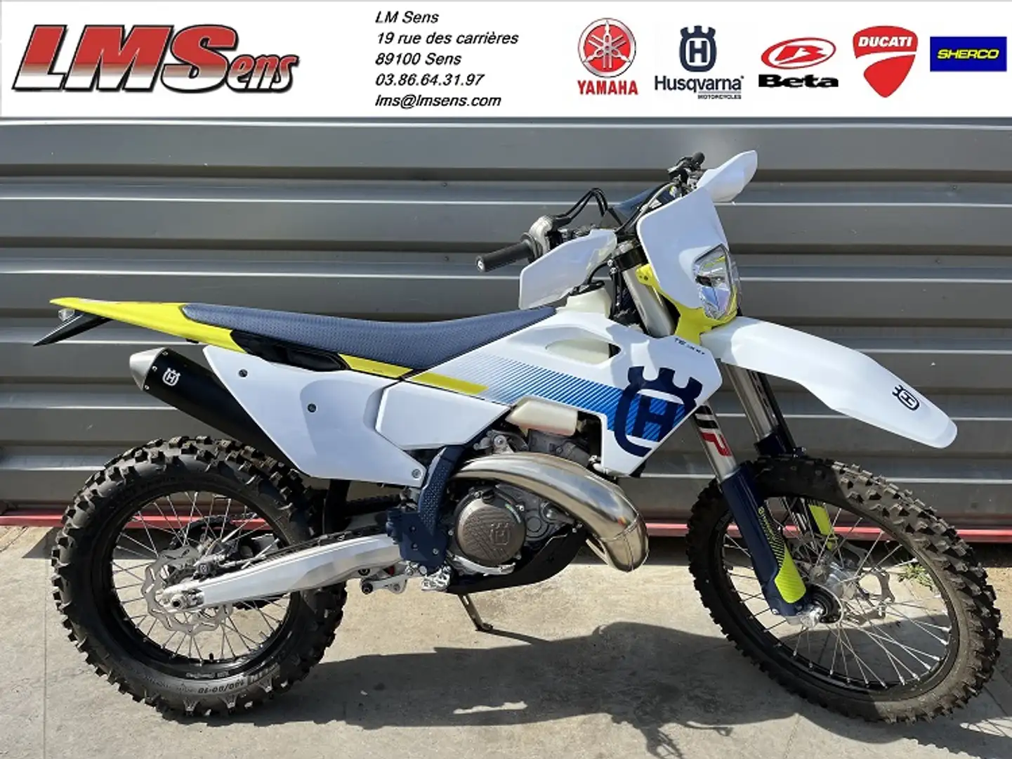 Husqvarna TE 300 Alb - 1