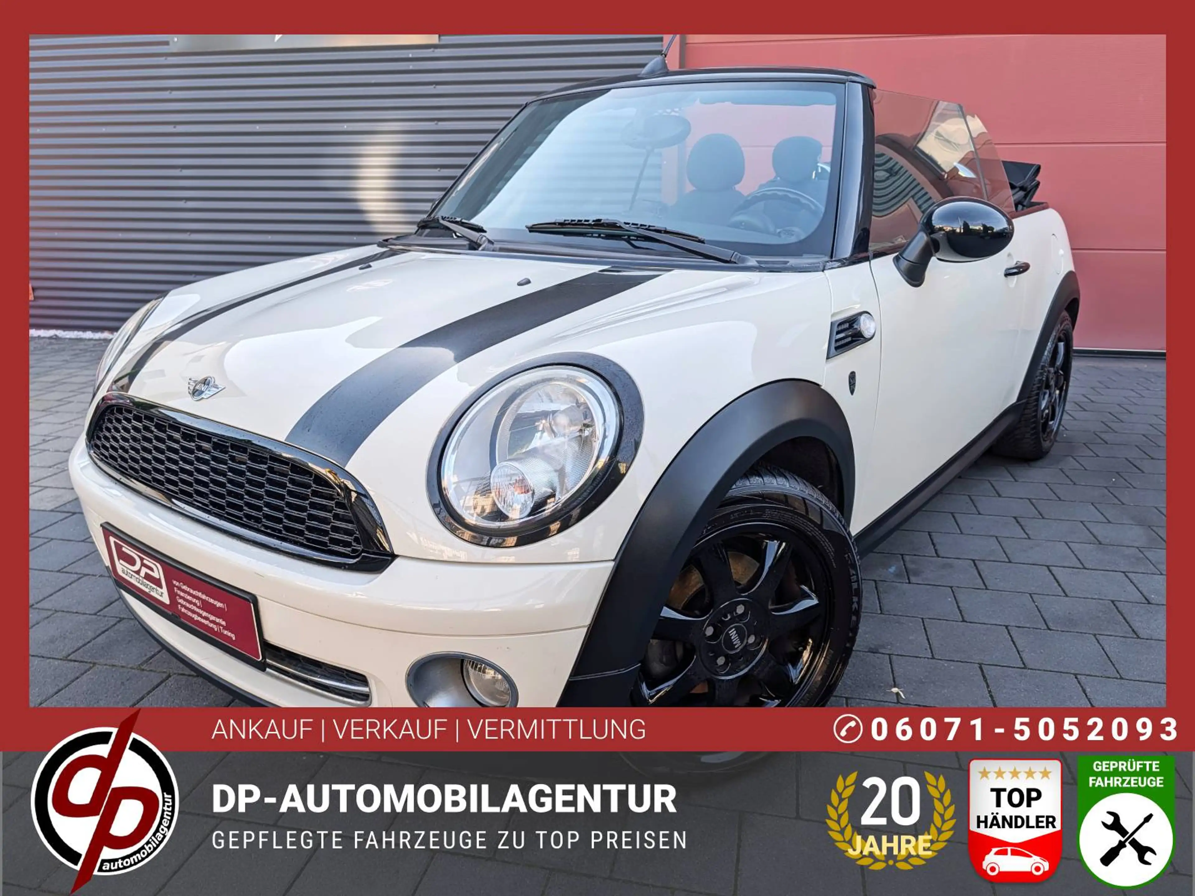 MINI Cooper Cabrio Mini Cooper Cabrio 1.6 "Edition" *TEILLEDER/PDC/KLIMA*
