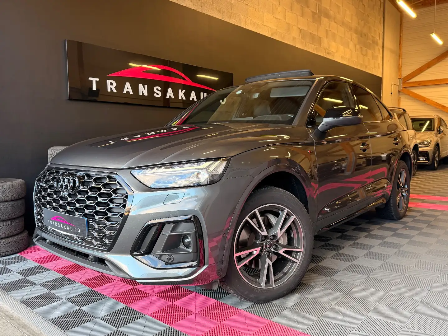 Audi Q5 Q5 Sportback 40 TDI 204 S tronic 7 Quattro S line Gris - 1