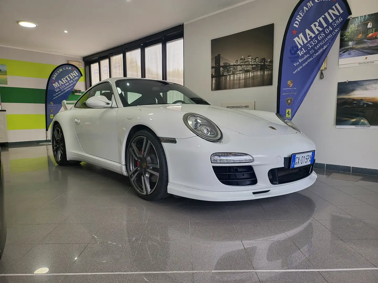 Porsche 997 4s PDK kit aero gt3 Edition Certificata Porsche!!! Blanc - 1