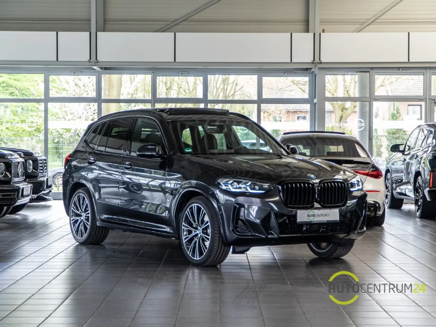 BMW X3 30e M Sport Inno HUD Pano Park AHK Harman Gris - 1