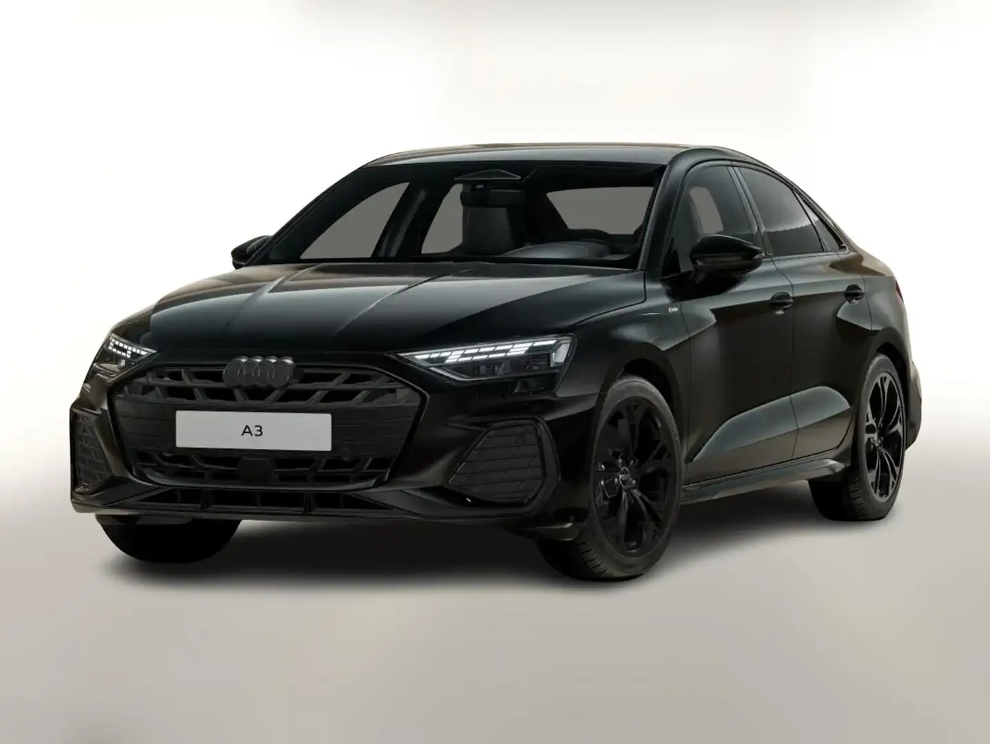 Audi A3 S line Lim quattro 2xS Nav 18Z KlimaP LED+ ACC ... Schwarz - 1