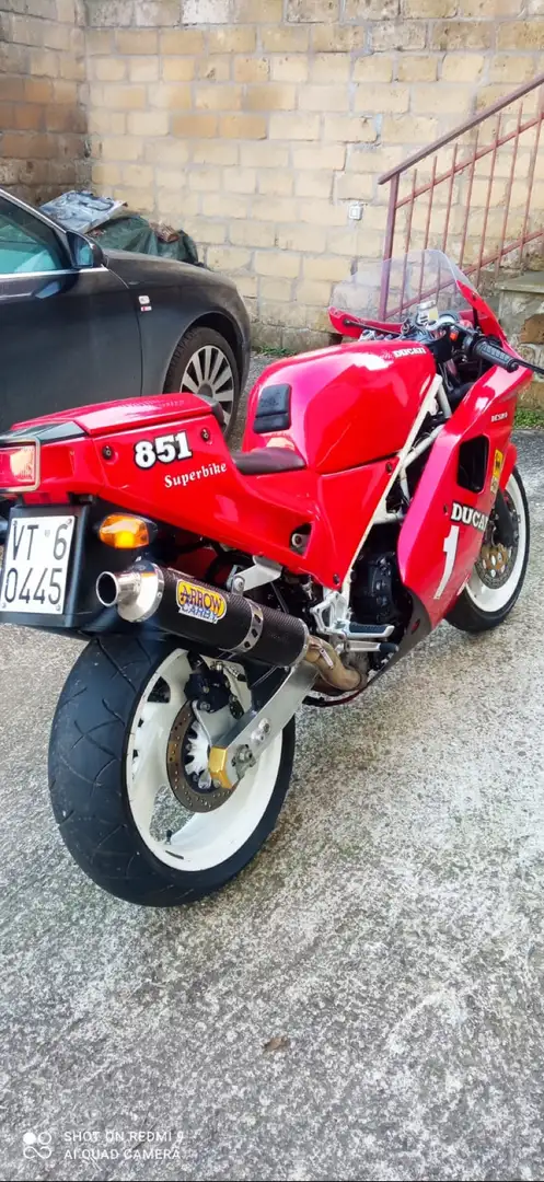 Ducati 851 superbike Červená - 1