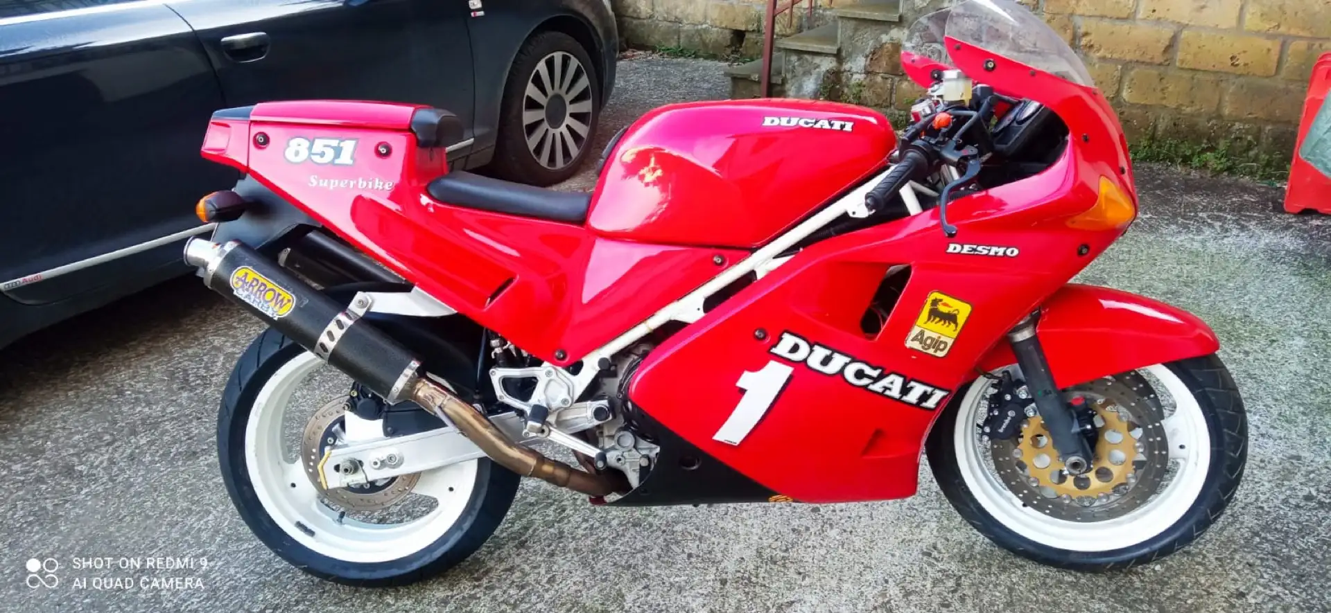 Ducati 851 superbike Rojo - 2