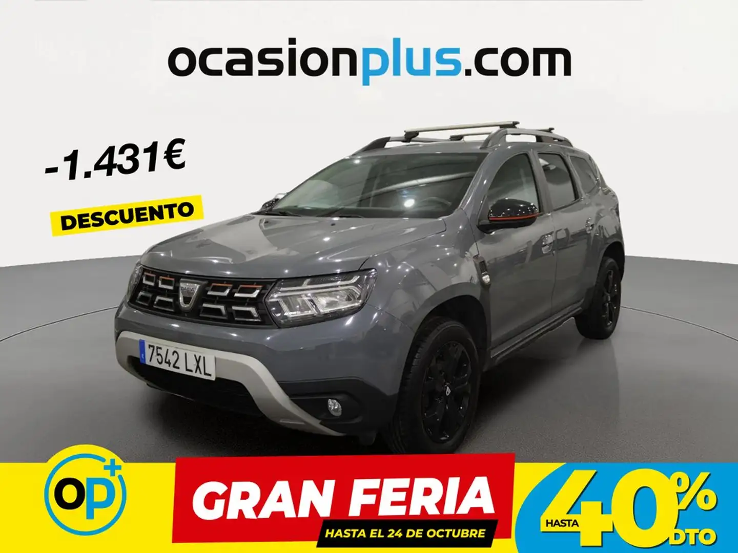 Dacia Duster 1.3 TCe S.L Extreme 4x2 96kW Gris - 1