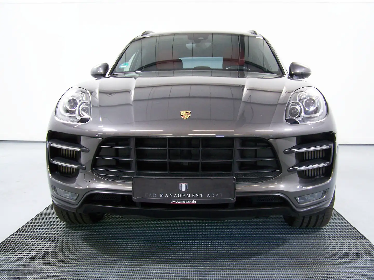 Porsche Macan Turbo PANO+LUFTF+CHRONO+BOSE+KAM Grau - 2