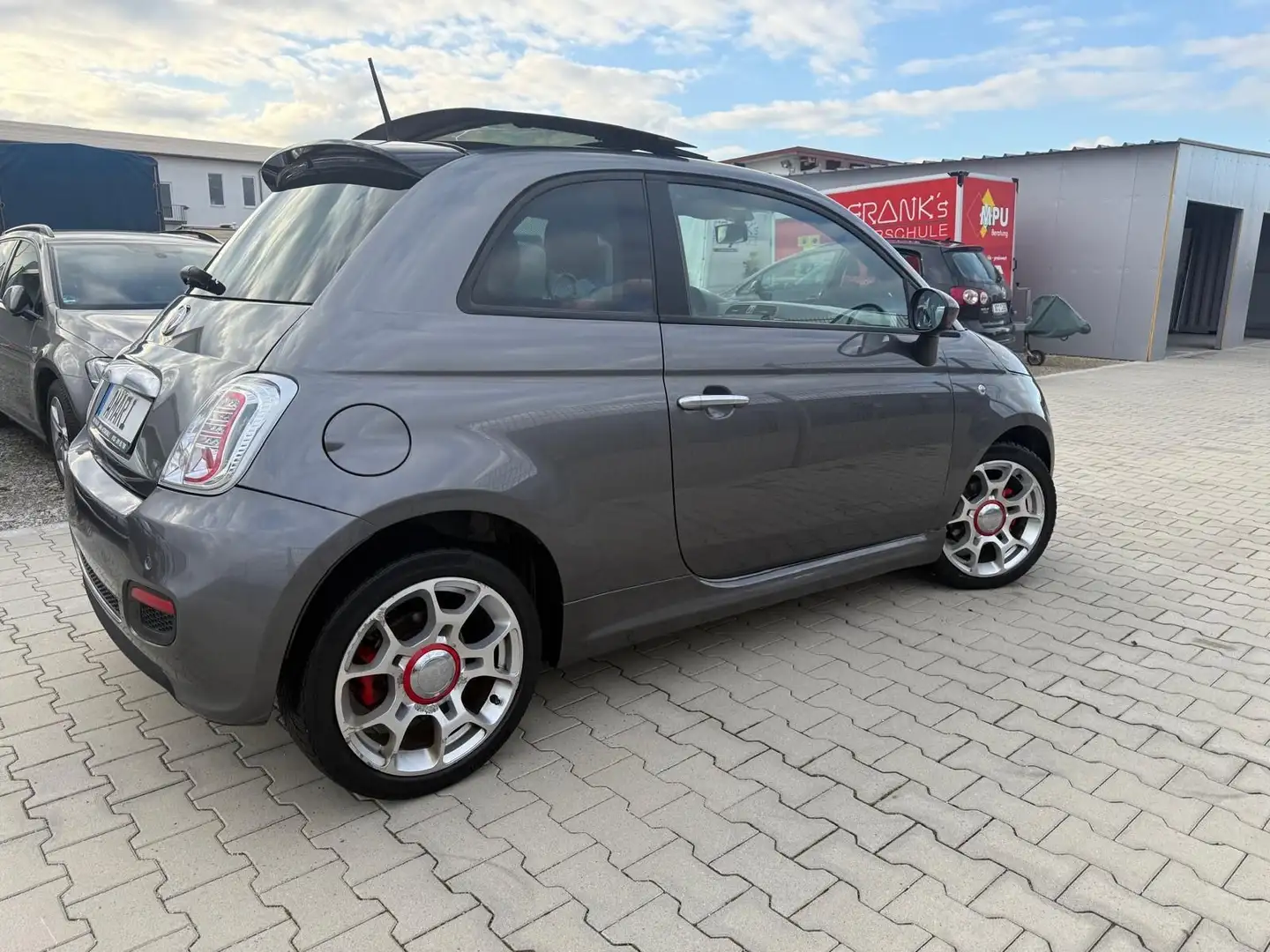 Fiat 500 S*Abarth Ausstattung *Sport-Design*PDC*Tempo Grau - 1