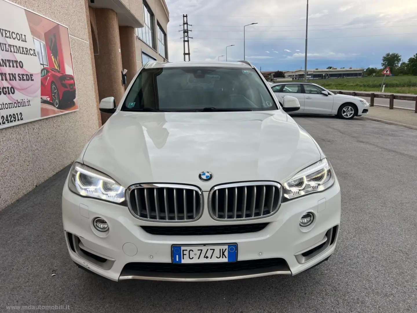 BMW X5 xDrive25d 231CV CAMERA CERCHI 20 PELLE Weiß - 2