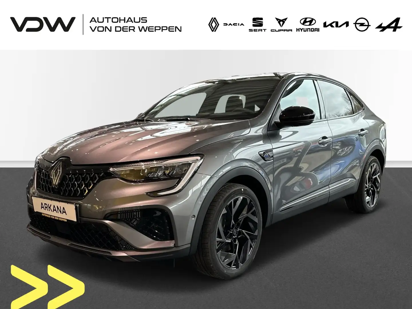 Renault Arkana Esprit Alpine E-Tech Full Hybrid 145 BOSE Klima Grau - 1