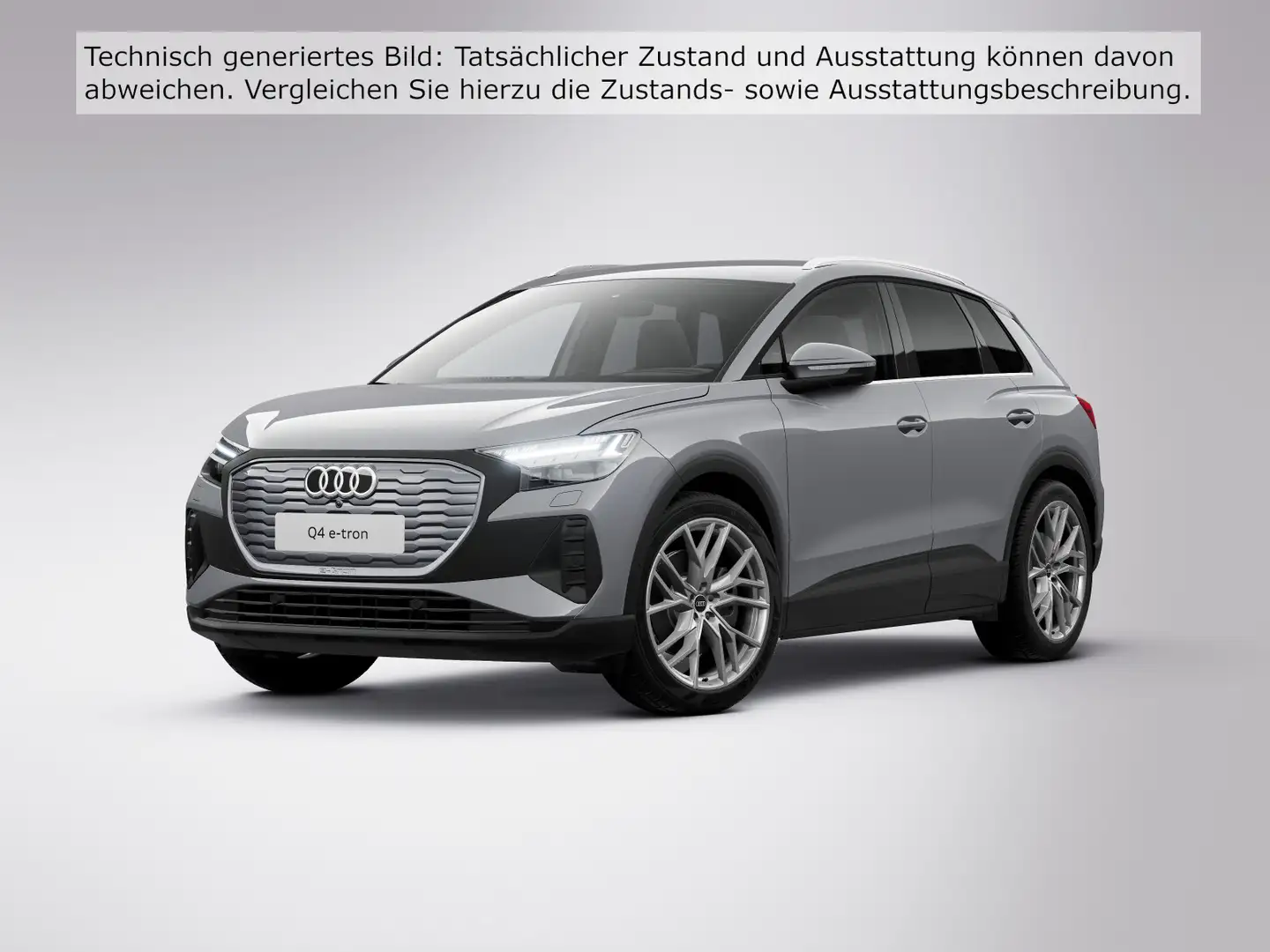 Audi Q4 e-tron 45 *S line*MATRIX*HdUp*AHK*ACC*8-fach* Grau - 2