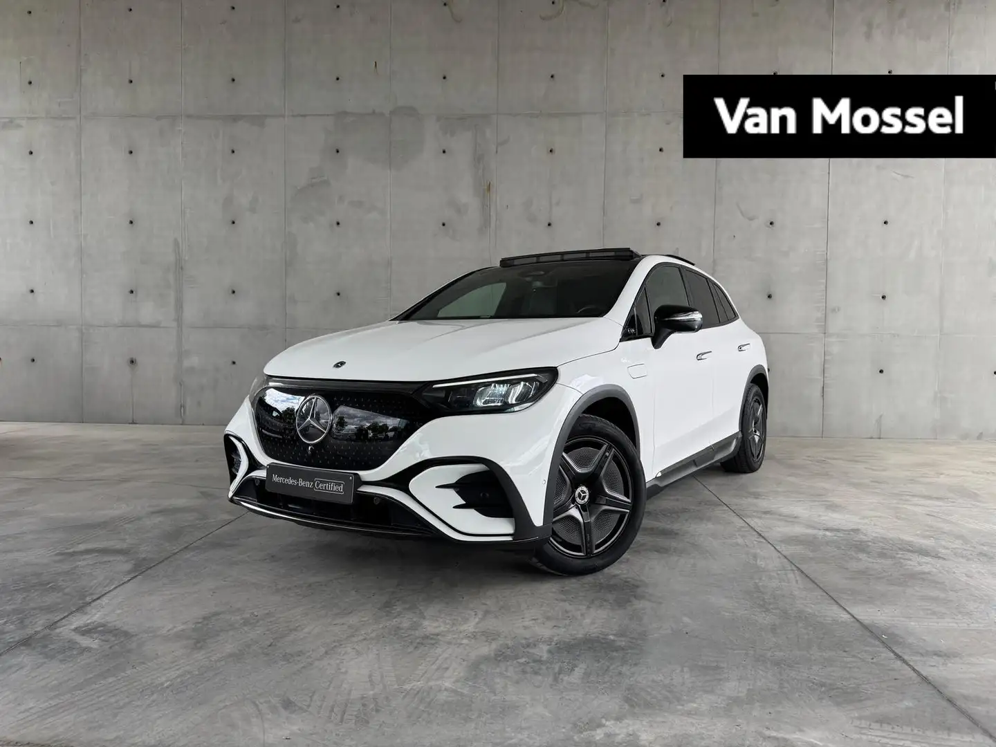 Mercedes-Benz EQE SUV 300 AMG Line + PANORAMISCH DAK + NIGHTPAKKET + SUR Wit - 1