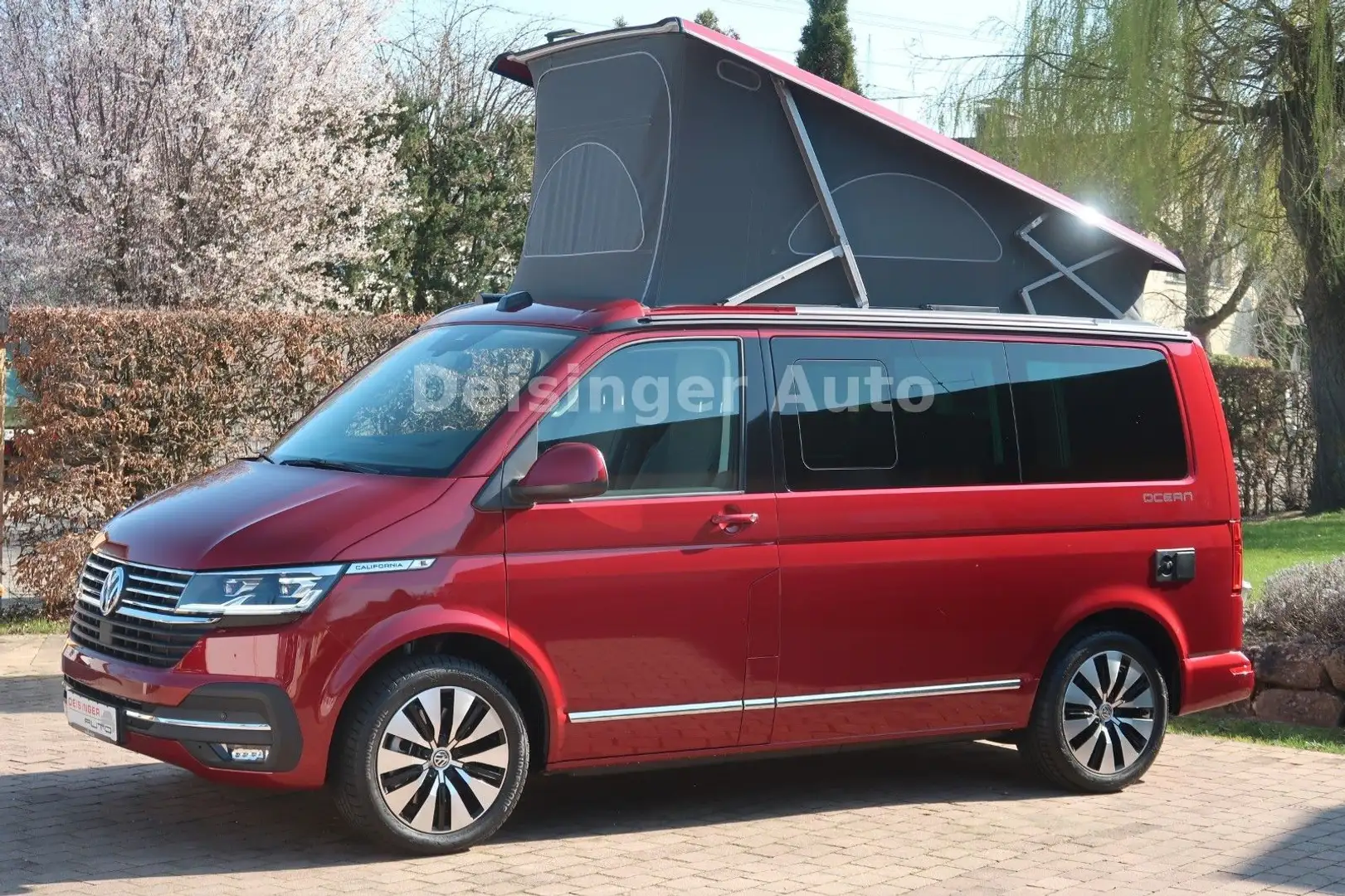 Volkswagen T6 California T6.1 California OCEAN DSG 4MOTION*NP:116.120€ Rojo - 1