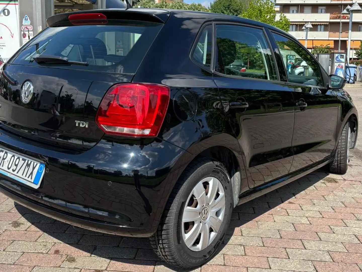 Volkswagen Polo Polo V 2009 5p 1.2 tdi Comfortline Nero - 2