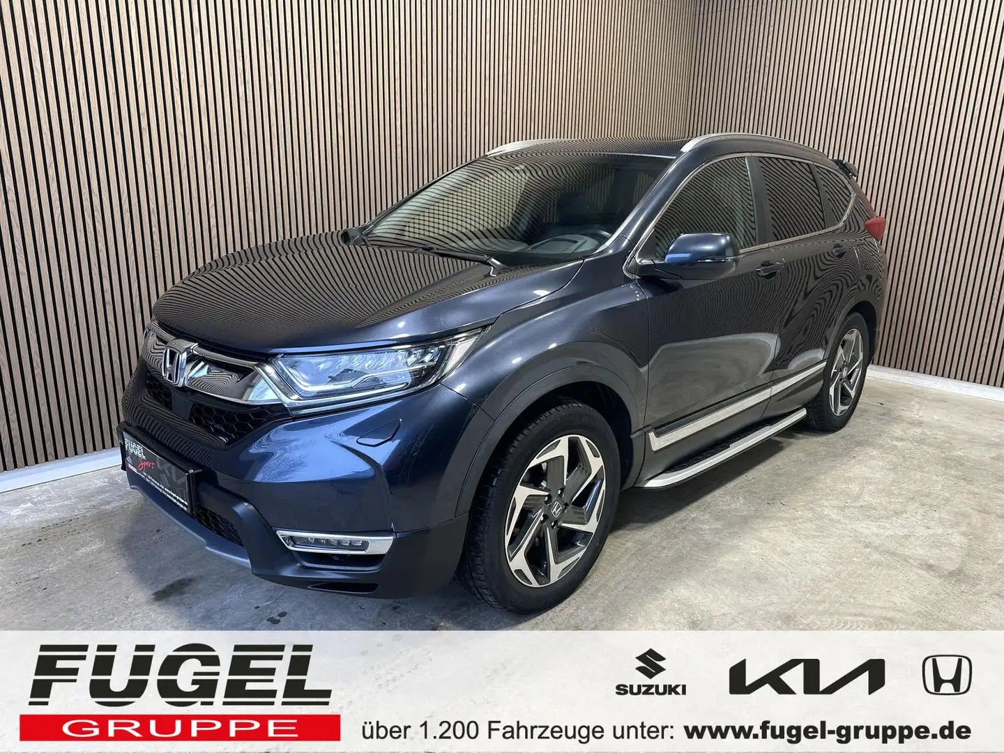 Honda CR-V 1.5 VTEC Turbo CVT 4WD Executive Pano|SHZ|Leder|LE Albastru - 1